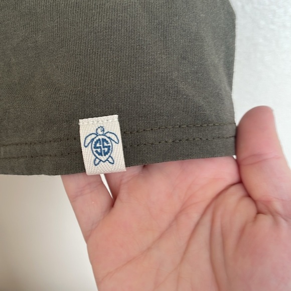 Simply Southern Herd it All Highland Cow Green Long Sleeve Tee Shirt Size Small - Picture 9 of 11